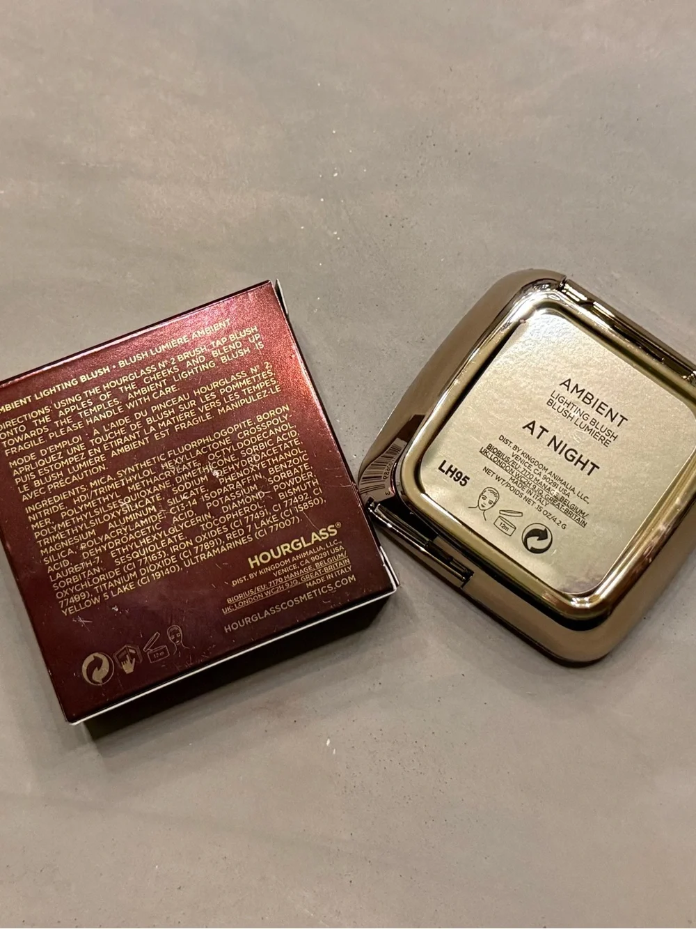 Hourglass Ambient Lighting Blush — At Night